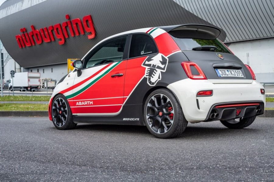 Fiat 595 Abarth Competizione: “Ring Tool” With BILSTEIN B14 Suspension