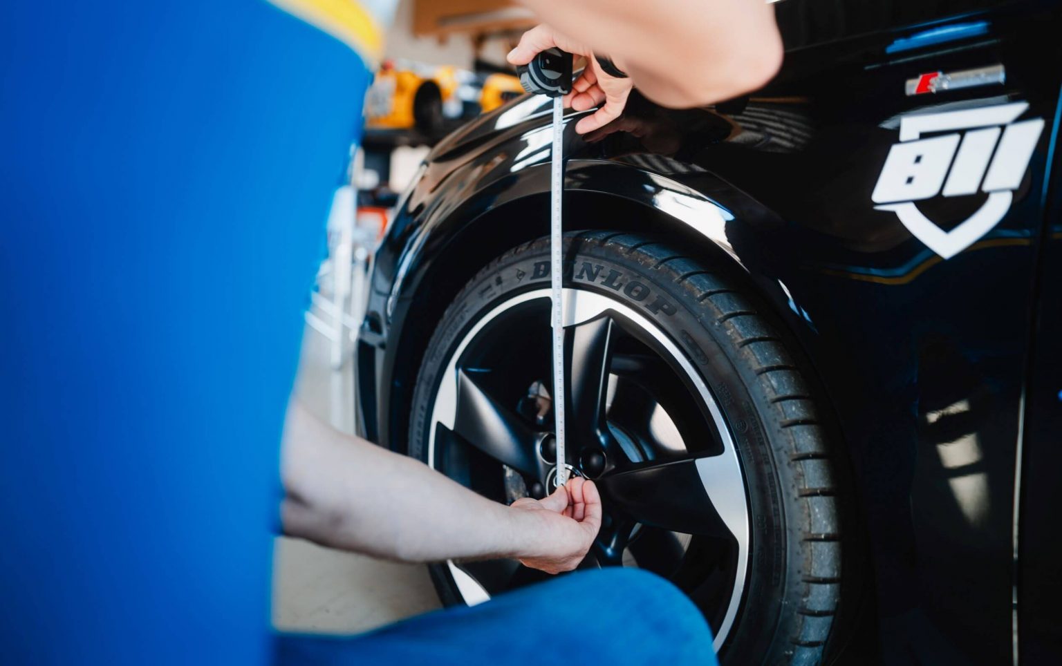 Lowering the car with lowering springs