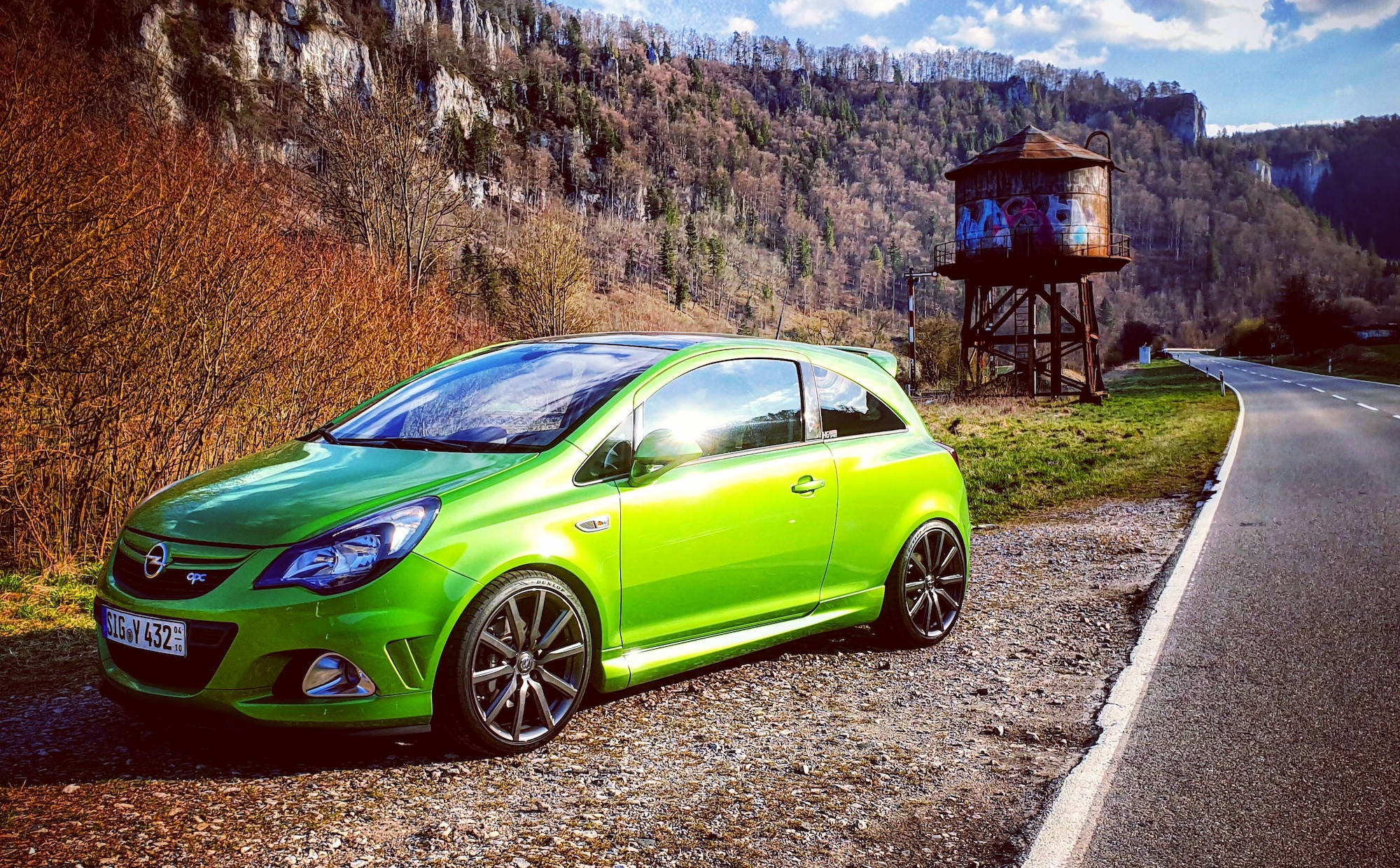 Opel Corsa OPC Nürburgring Edition with BILSTEIN sports suspension